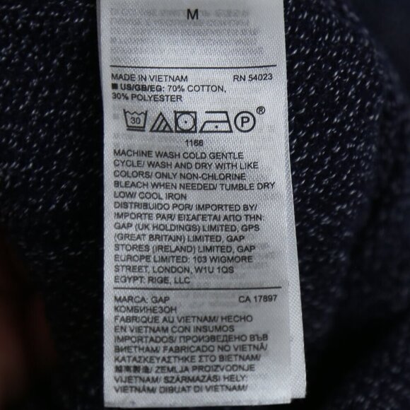 Gap Ribbed Belt-Tie V Neck Knitted Wide Leg Sleeveless Jumpsuit Size Medium - Picture 6 of 7